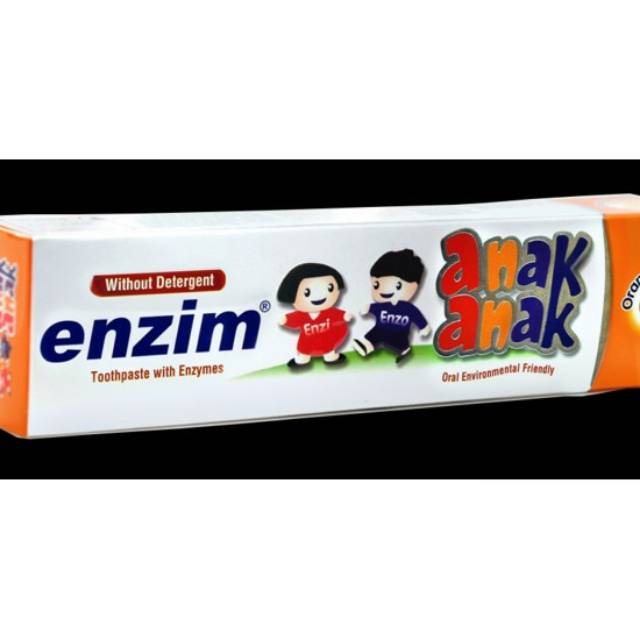Enzim pasta gigi anak