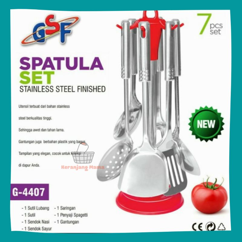 Spatula Set Stainless / Utensil Set / Sutil Set