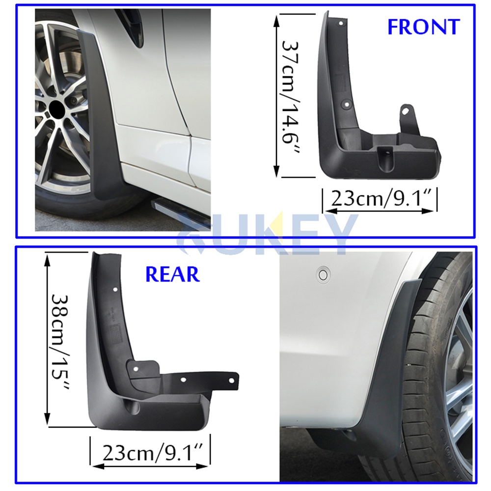 1 Set Mud Flap Pelindung Splash Untuk BMW X3 G01 2018 2019 2020 2021 Fender Depan Belakang