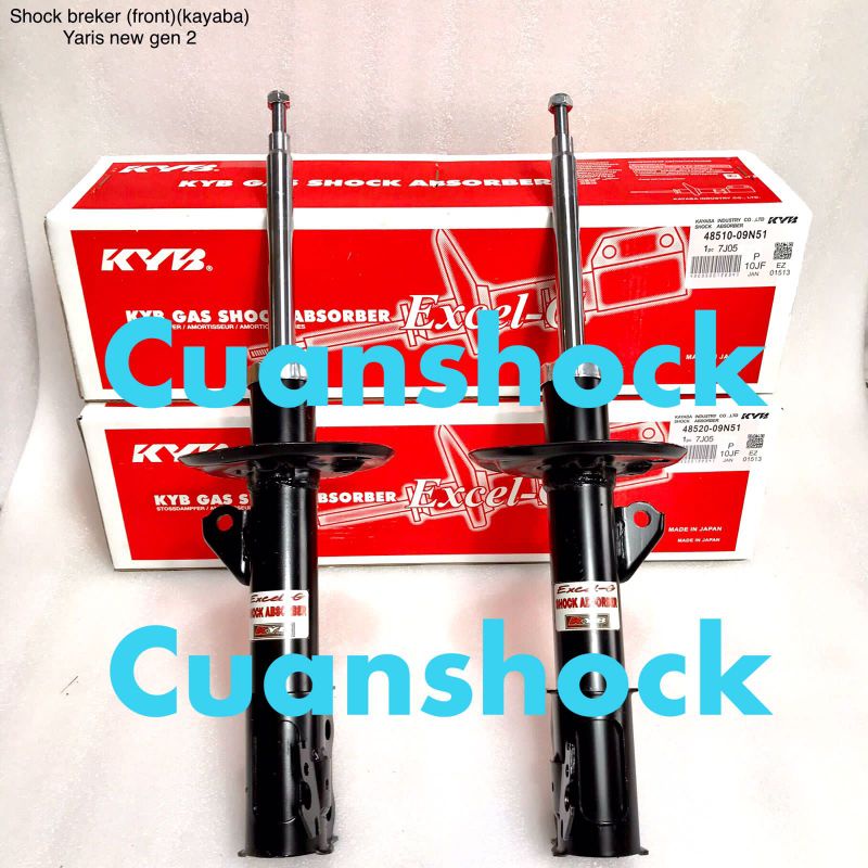 SHOCKBREAKER DEPAN TOYOTA NEW YARIS / NEW VIOS (KAYABA)