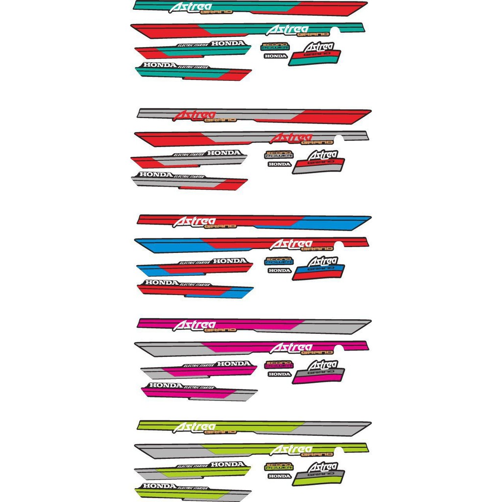 STIKER HONDA GRAND