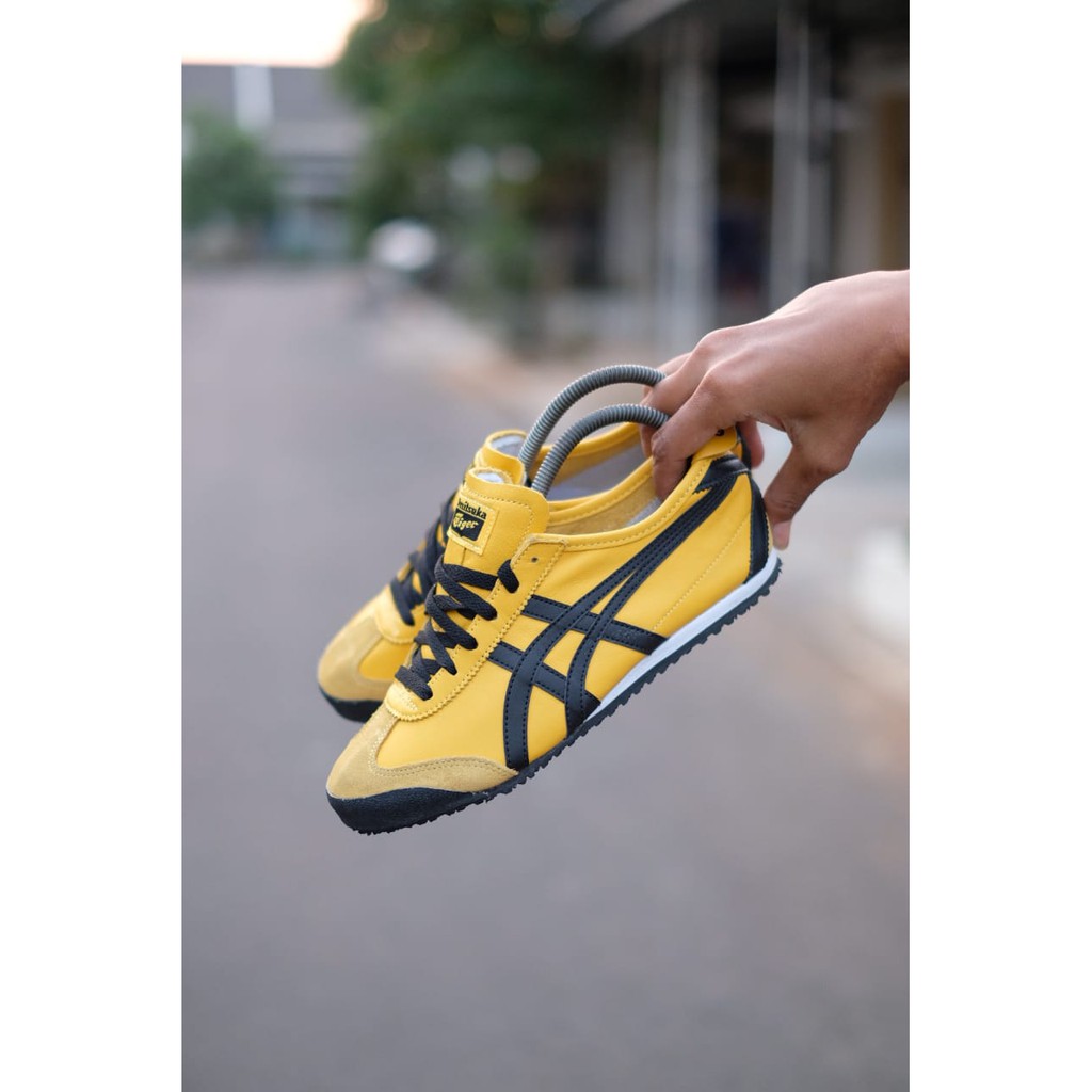 Sepatu Original Onitsuka Tiger Yellow Black