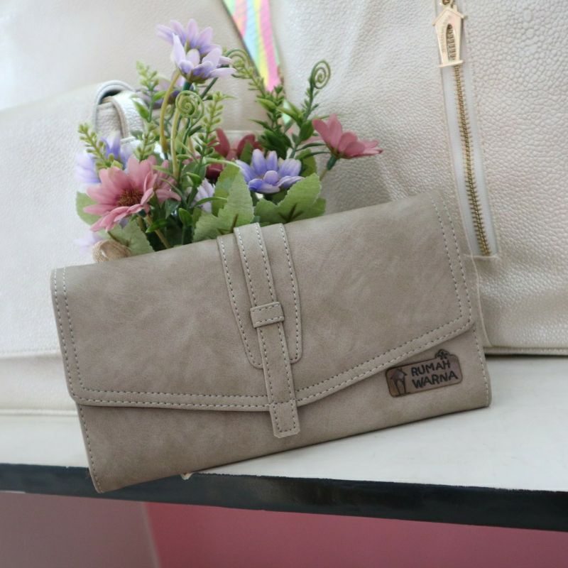 Dompet MAY Rumah Warna/Dompet kulit/dompet berkualitas/dompet diskon termurah/bisa cod/Rumah warna
