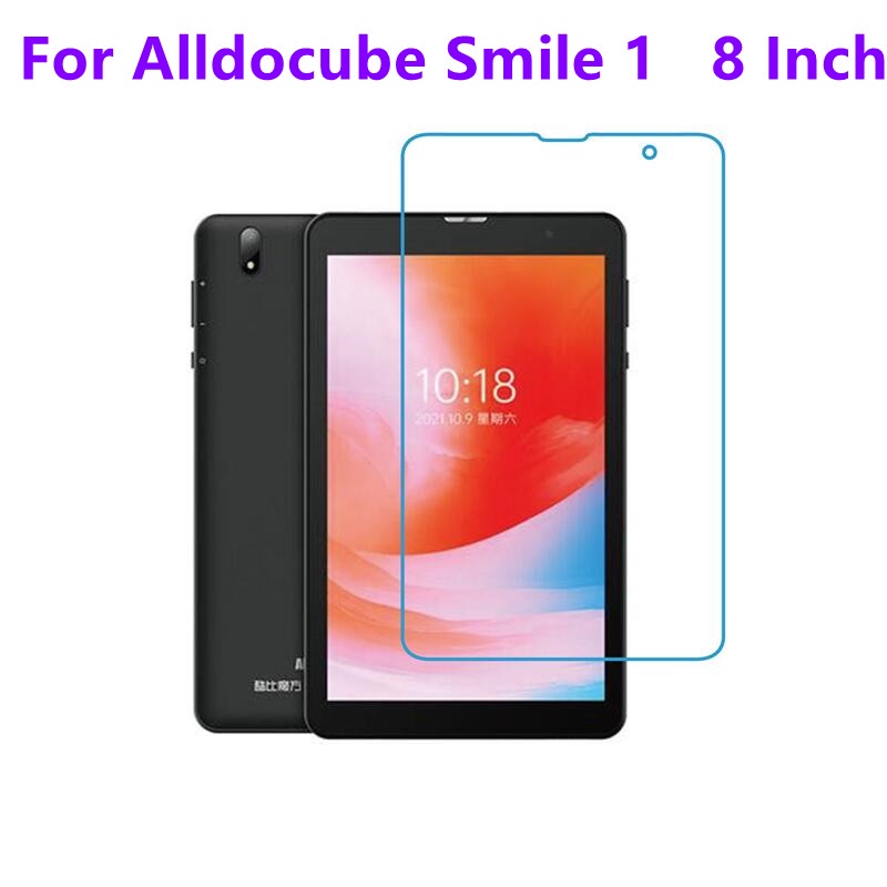 Pelindung Layar Tempered Glass full cover Untuk tablet ALLDOCUBE Smile 1 8