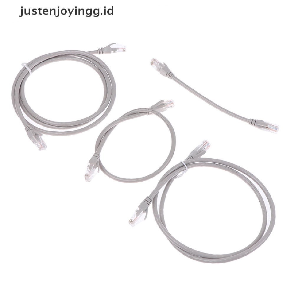 Justenjoyingg.id / CAT6E Kabel Jaringan Ethernet RJ45 Male Ke Male 0.2m-1.5m