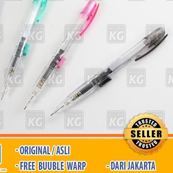 

♝ Pensil Mekanik Pentel Techniclick 0.5 mm PD105T-P Caplet PD-105T Paket - Biru, Tanpa Kemasan ➷