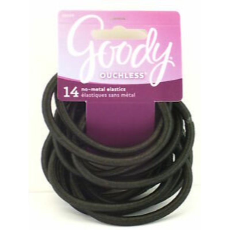 Goody ouchless 1942304/ 30210 XL black 5mm elastics 14ct
