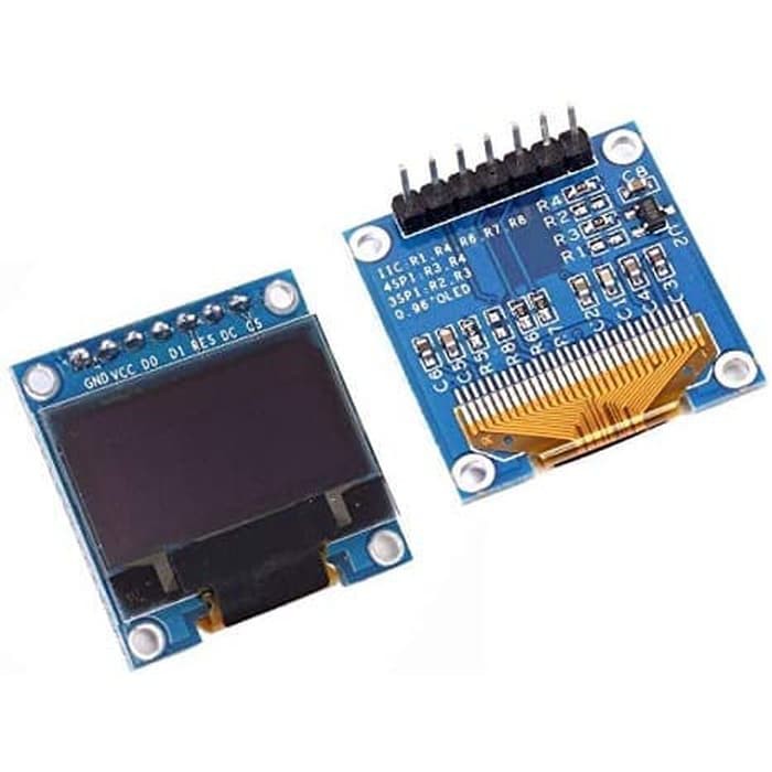 0,96 Inch OLED Display Blue 128 x 64 SSD1306 SPI Protocol