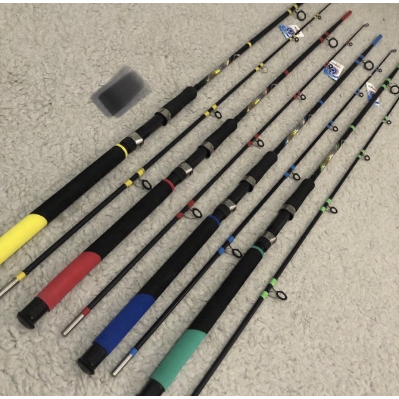 Alat Pancing Joran Pancing DAIDO Manta II 240cm Fiber Solid Rod Stik Tongkat Perlengkapan Alat Panci