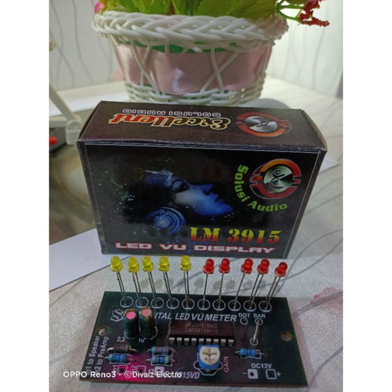 KIT LED VU DISPLAY LM 3915