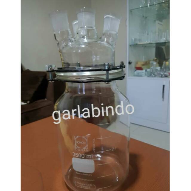 Reactor Glass,Vessel Reactor 2000ml DURAN