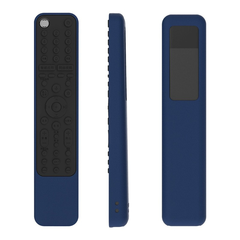 CRE  Silicone Remote Control Case for S ony RMF-TX600U TX600E RMF TX500E Smart TV Voice Shockproof Protective Cover with Loop