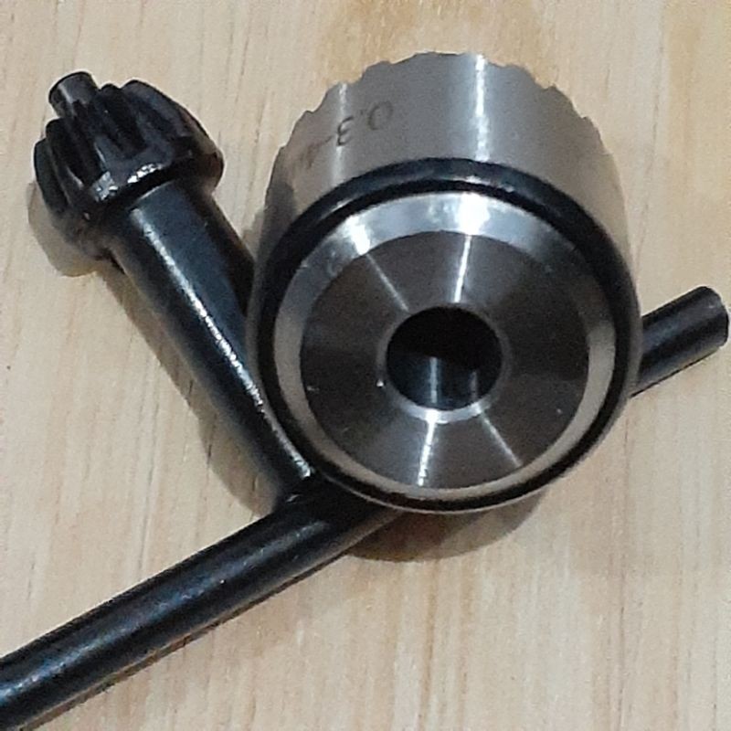 Mini Chuck JTO 0.3-4 mm Pemasangan Tancap Tapered