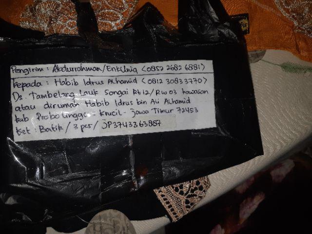 Dress Batik Pekalongan / Longdress / Batik Muslim / Daster Panjang / Maura Hitam Manis Batik Mkhm01