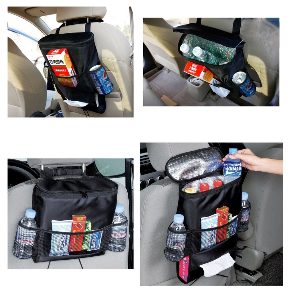 Rak Tas Pendingin Makanan Jok Mobil Portabel Cooler Thermal Insulated Bag  111134