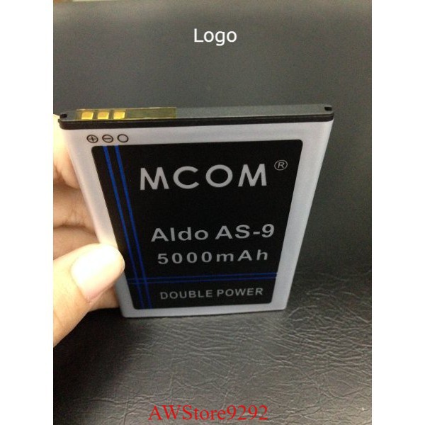 Mcom Battery Batre Baterai Double Power Mcom Aldo AS9 as 9