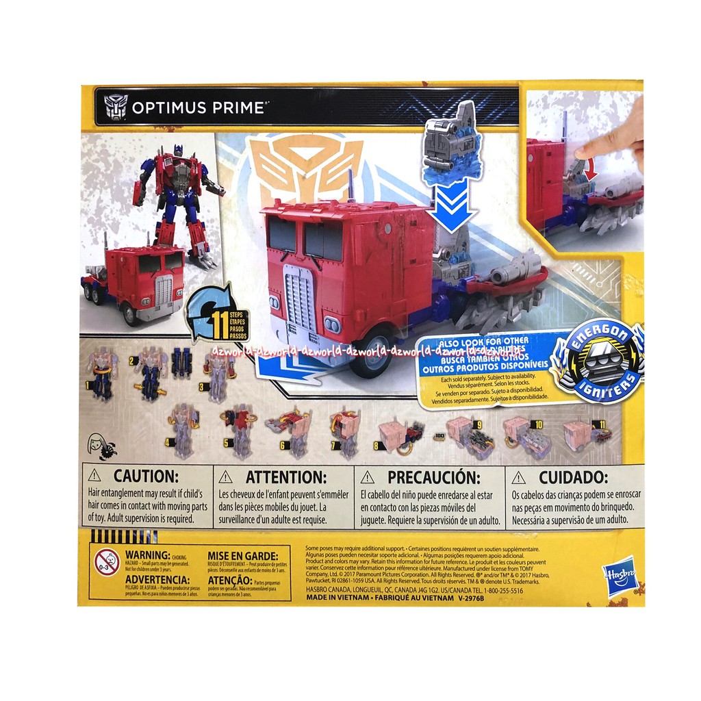 Transformer Optimus Prime Energon Igniters Mainan Robot Untuk Anak Anak Bisa Berubah Jadi Mobil