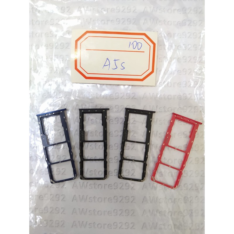 Slot Tempat Dudukan Kartu Simcard Sim card Lock Simtray Sim Tray OPPO A5S