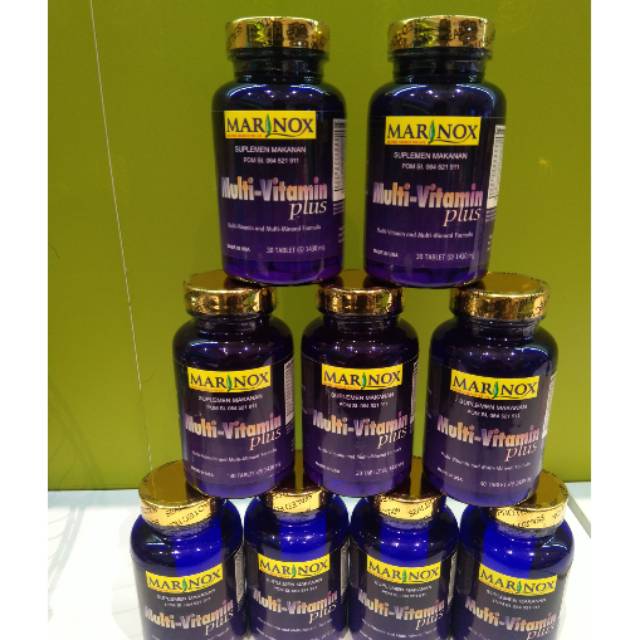 Marinox multivitamin dan  isi 30
