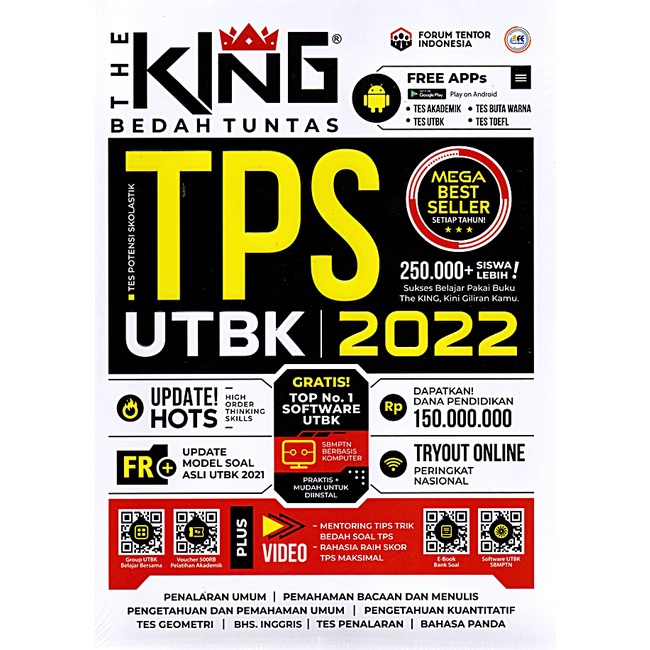 The King Bedah Tuntas Tps Utbk 2022