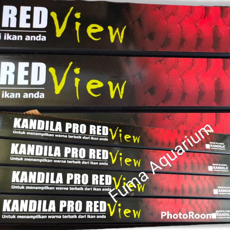 Lampu KANDILA PRO RED VIEW 400 Lampu View Red Arwana 8 Watt Led Celup Aquarium