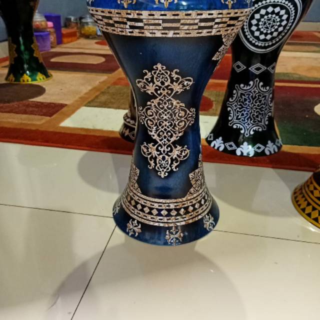 8in darbuka bahan cor aluminium