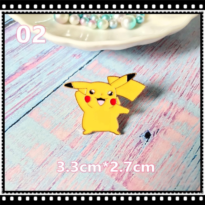 PO005 – Brooch Bros Anime Pokemon Pokeball Pikachu Squirtle Charmander Psyduck Snorlax Jigglypuff