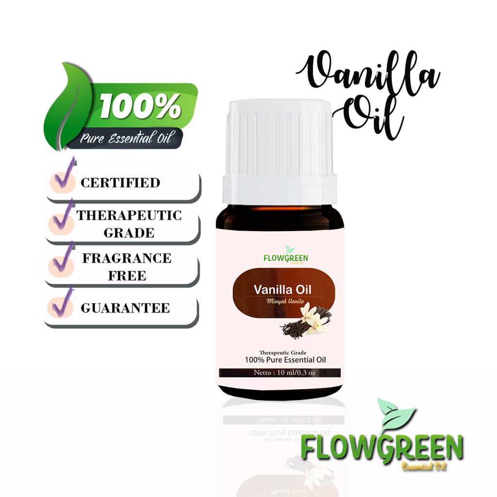 FLOWGREEN VANILLA ESSENTIAL OIL 100% PURE