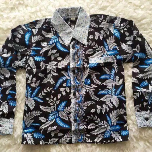 Kemeja Batik Pria Lengan Panjang Motif Terbaru Buat Seragam Kerja Kondangan Harian