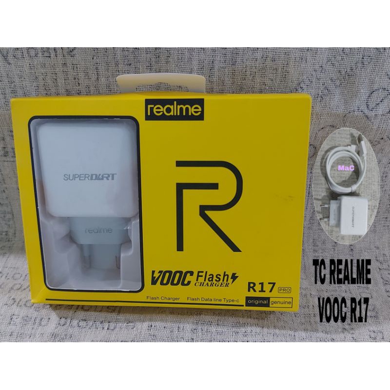 CHARGE REALME R17 ORI 99% FASTCHARGING