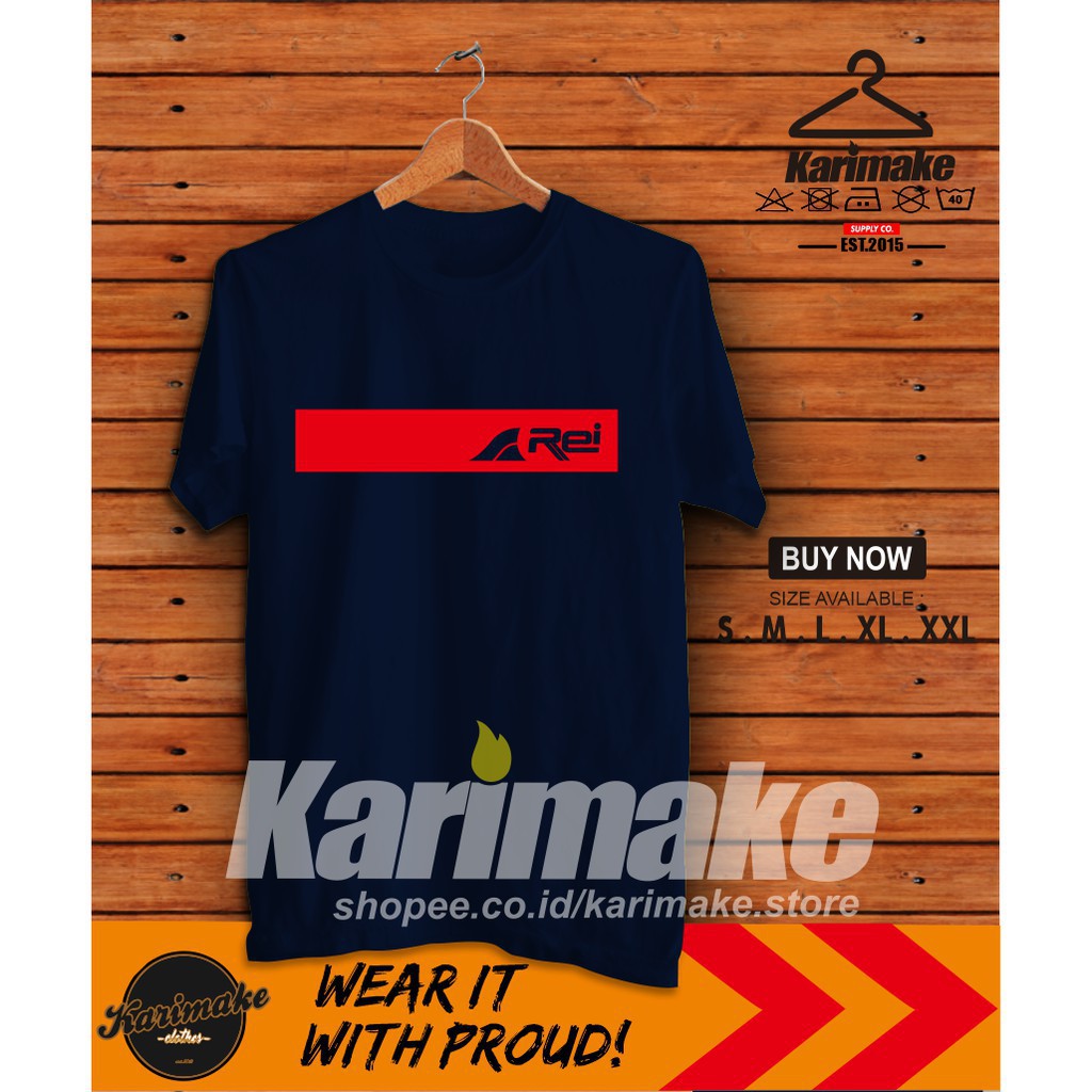 Kaos Baju Outdoor Rei Adventure Simple Kaos Sport - Kampung Jersey