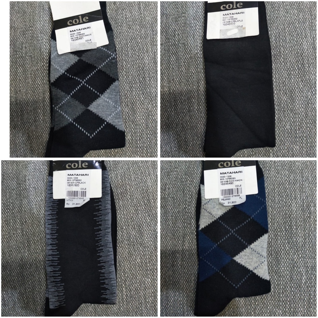 KAOS KAKI FORMAL PRISA DEWASA MERK COLE