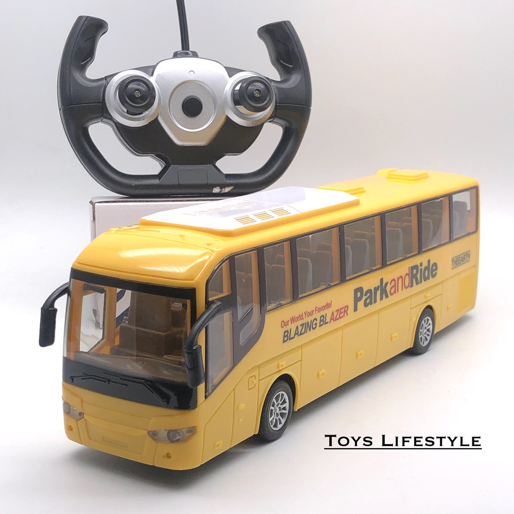 Bus G Mainan Mobil Remote Control (Kuning)