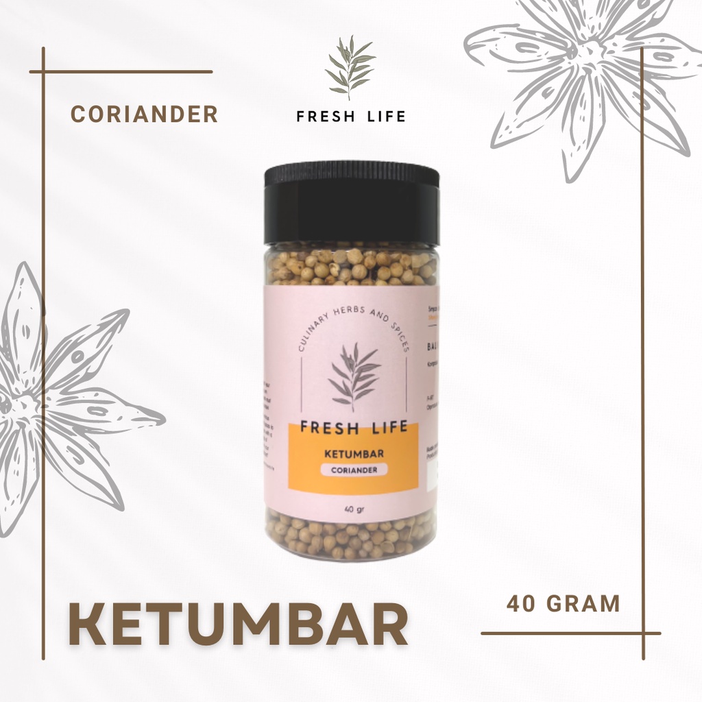 

Ketumbar / Ketumbar Bubuk (Coriander / Ground Coriander) Fresh Life