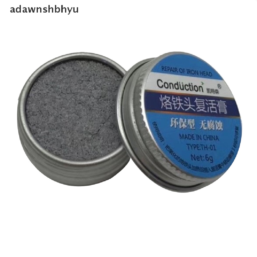 Adawnshbhyu Ujung Solder Iron Tinner Activator Tip Cleaner Remover Bebas Timah 6g