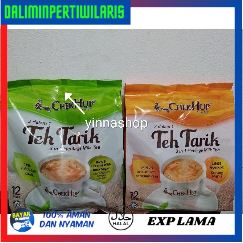 

( BISA COD ) Chekhup teh tarik/rich&creamy with rock sugar/less sweet TERPERCAYA [Kode 1|Kode 2|Kode