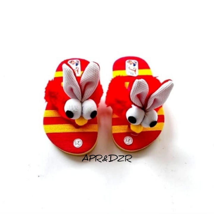 sandal baby variasi boneka rabbit/sandal baby lucu dan murah