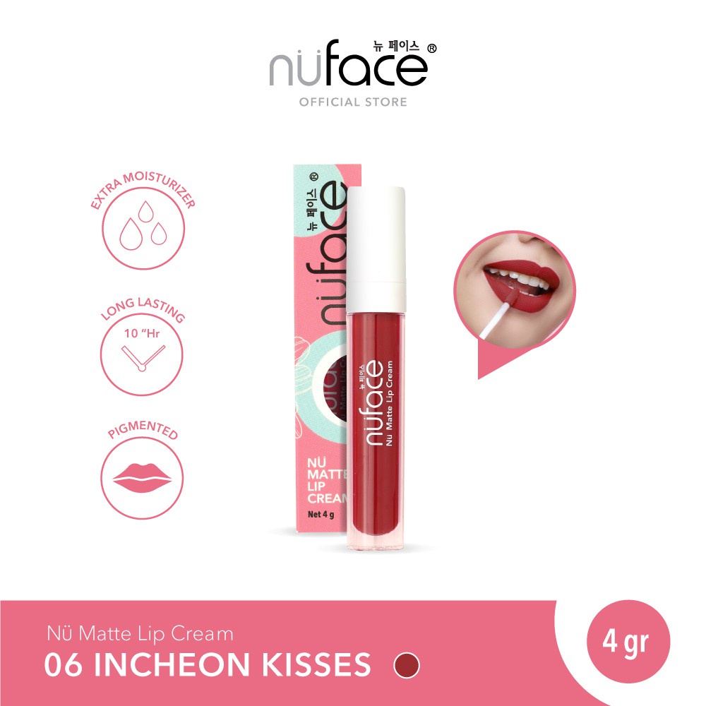 NUFACE NU MATTE LIP CREAM 4g