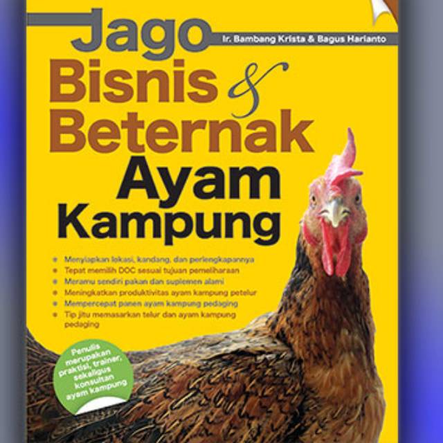 Jago Bisnis Dan Beternak Ayam Kampung Buku Peternakan Shopee