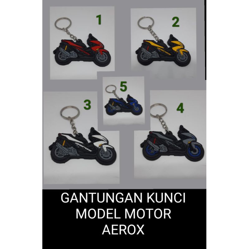 GANTUNGAN KUNCI MODEL MOTOR AEROX