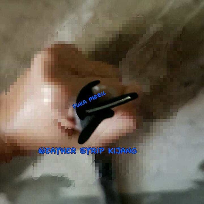 Weatherstrip Lis List Pelipit Plipit Kaca Mobil Kijang