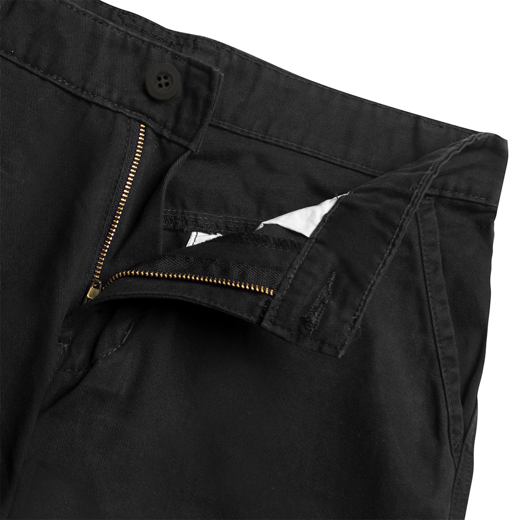 DRITTORONZIO Short Pants Cargo - Celana Pendek Unisex - Hitam