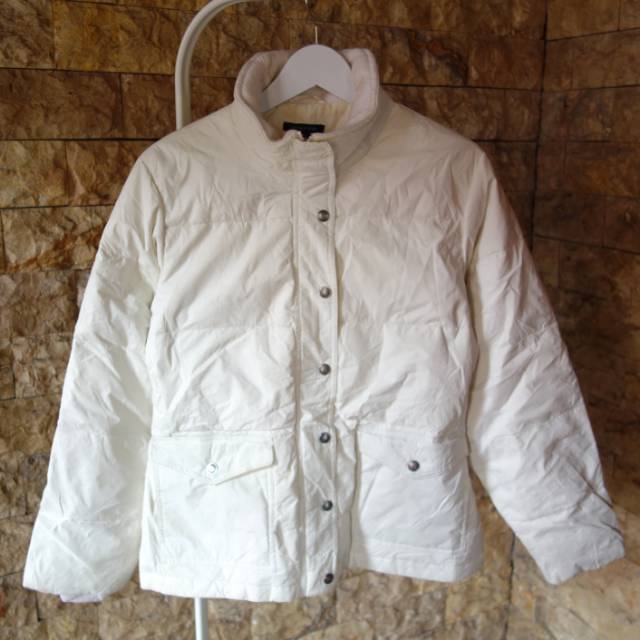 TOMMY HILFIGER Down Jaket Bulu Angsa Winter Gunung Outdoor Original Preloved Bekas Second Branded