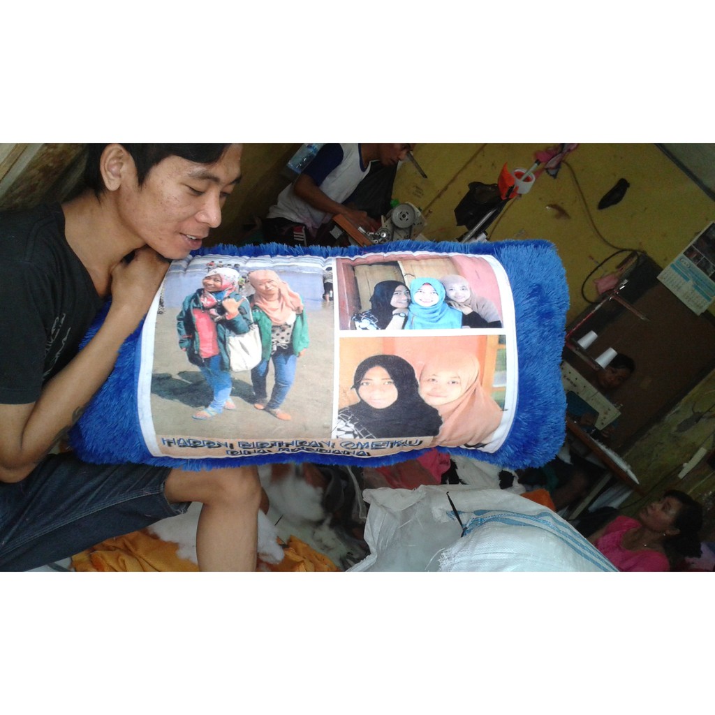 Bantal Foto Jumbo Bantal Cinta Bantal Couple Custom