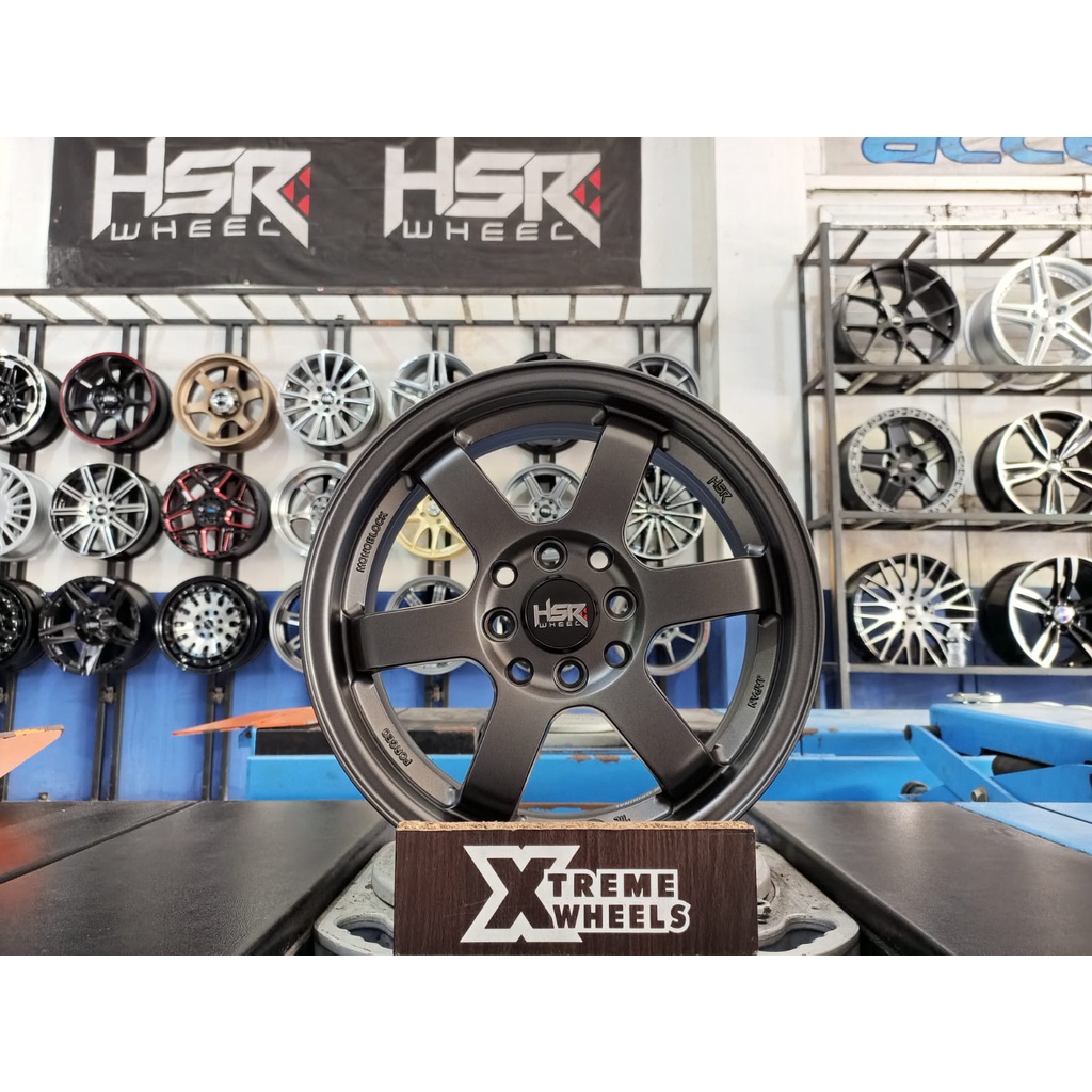 velg racing hsr tokyo mirip te37 ring 15 lebar 6,5 brio agya ayla calya city jazz vios avanza xenia 
