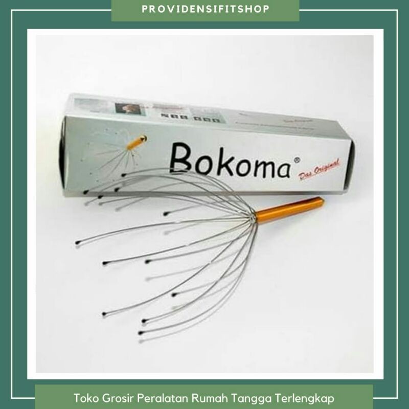 Bokoma Hand Head Massager - Alat terapi kepala untuk susah tidur