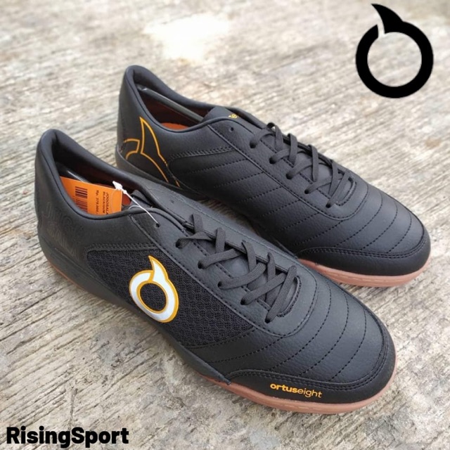 SEPATU FUTSAL ORTUS JOGOSALA GRAFFITY BLACK/GUM IN