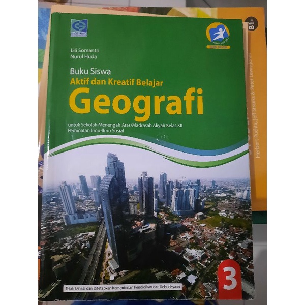 

Buku Geografi edisi revisi grafindo kelas 3 XII