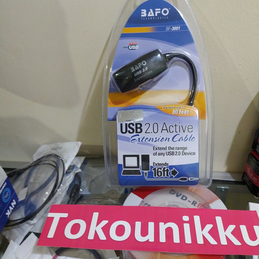 Jual Kabel Perpanjangan Usb M Bafo Usb Active Extension Cable