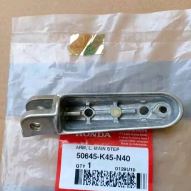 Besi footstep pijakan new CBR 150 r ORI ahm